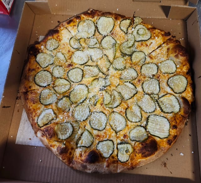 Spicy Pickle Pizza (Medium 12").