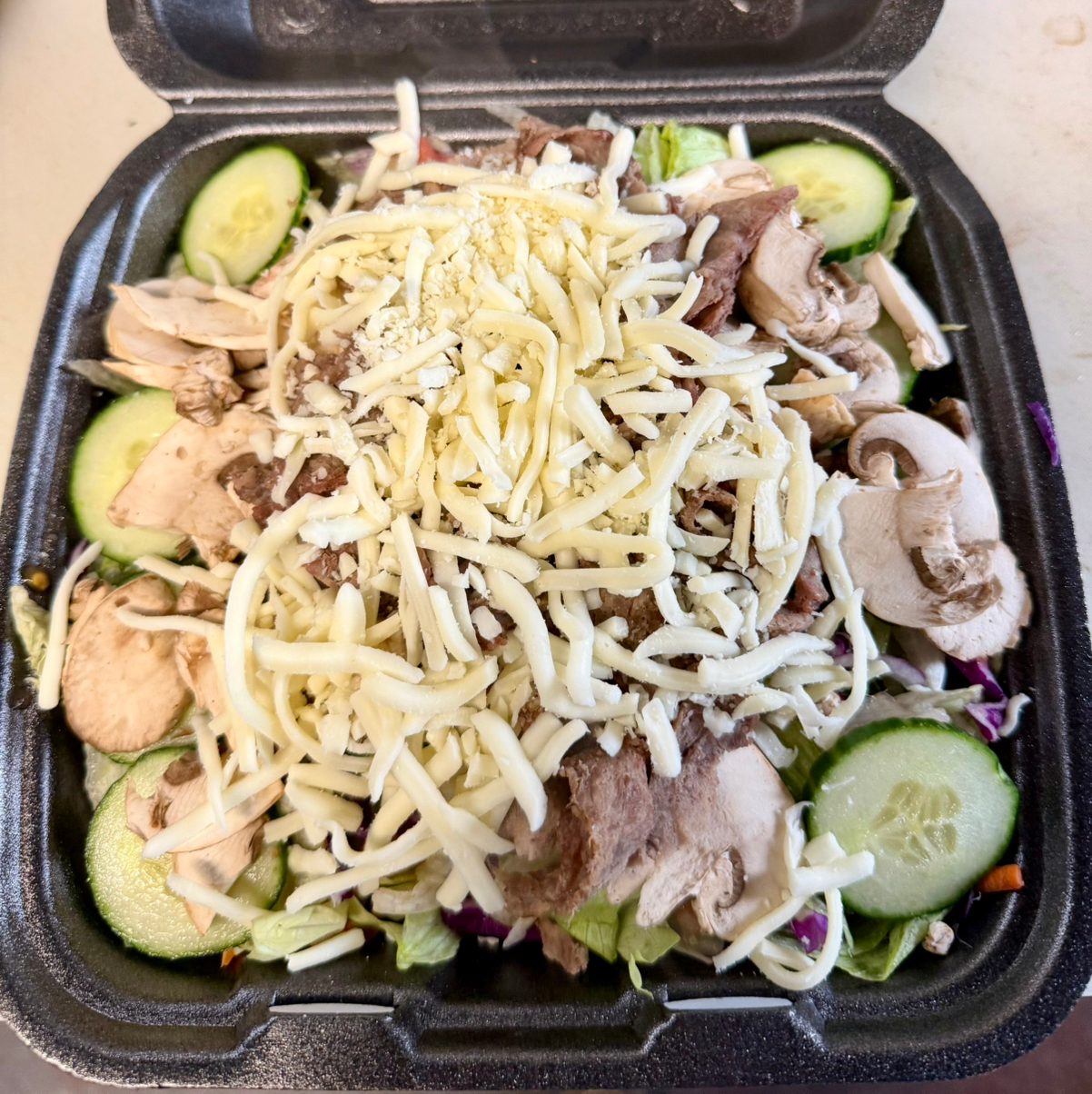 Steak Salad.
