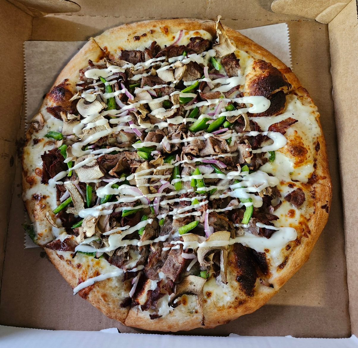 Steak Pizza (X-Large 18").