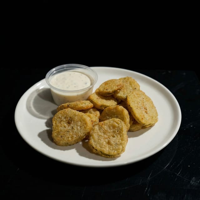 Fried Pickle Chips.