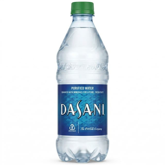 Dasani Water.
