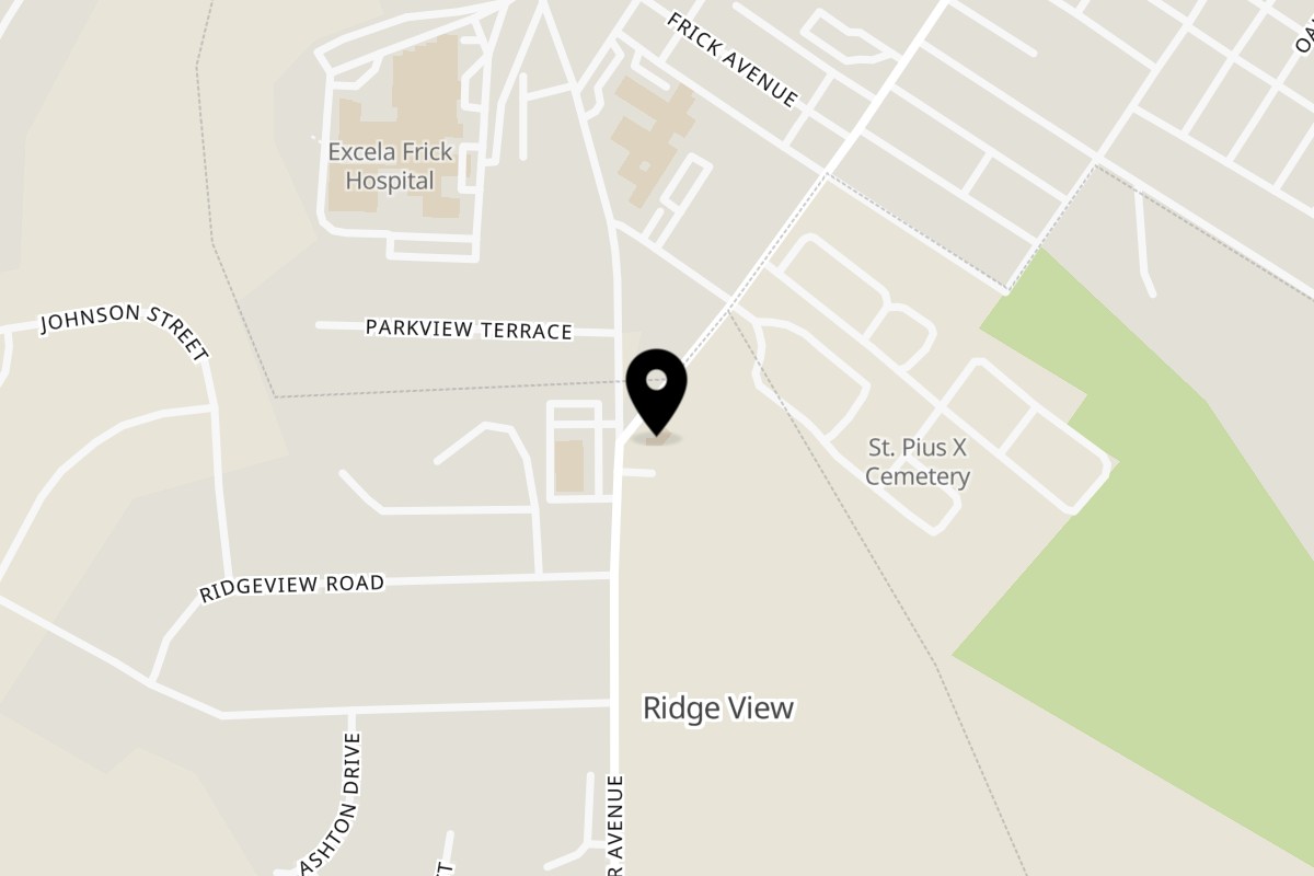 Map showing the location of Junction Pizza on 379 S Diamond St in Mt Pleasant